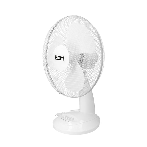 Ventilador de Sobremesa Blanco 35W Ø30cm 3 Velocidades