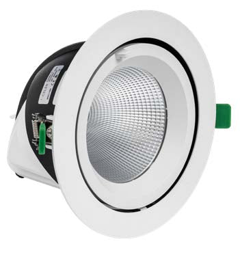 Downlight Swing Redondo de CELER 40W - Luz LED Orientable con 3000K o 4000K y Hasta 3500lm