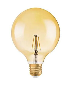 Bombilla Globo 125mm Osram Vintage 1906 GLOBE125 FIL GOLD - Lámpara LED regulable de estilo vintage