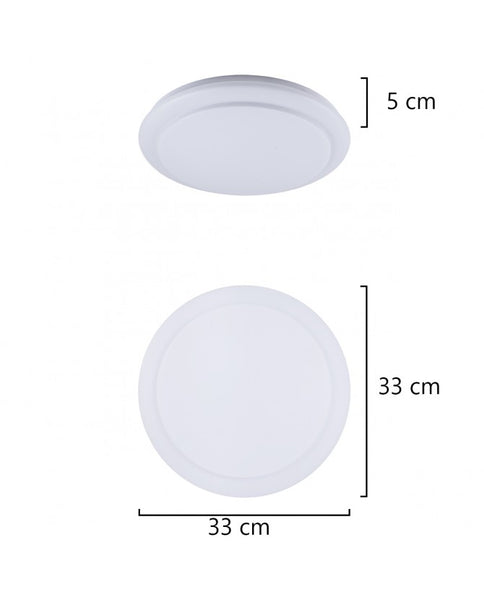 Plafón LED Colección Nuno – 18W, 1440LM, Luz Neutra 4000K