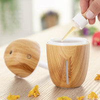 Difusor de aromas, mini humidificador honey pine innovagoods
