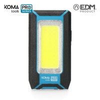 Linterna LED de Trabajo 8W 500lm Recargable USB con Power Bank, Gancho e Imán – KOMA TOOLS