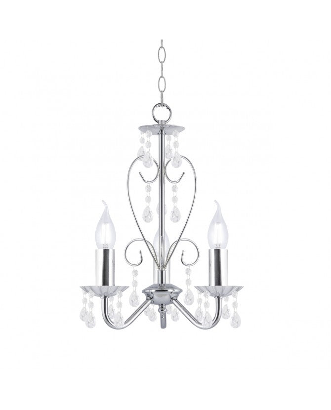 Lámpara colgante Tilia 3 luces clásica: Elegancia atemporal para tu hogar