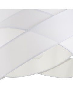 Lámpara colgante Fractal blanco 1 X60W E-27